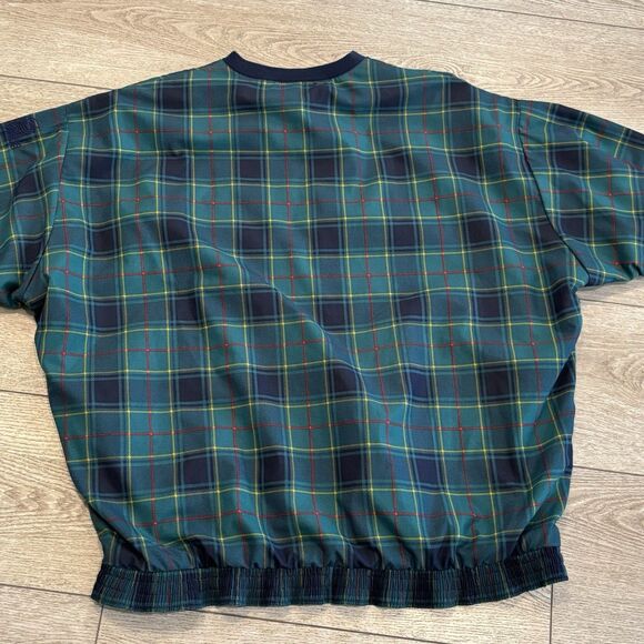 Sunderland Of Scotland St Andrews Links Tartan Green Waterproof Rainwear Mens XL - Picture 5 of 7